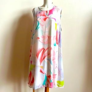 Multicolor Sleeveless Dress